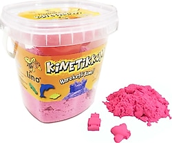 Lino Kovalı Kinetik Kum 500 gr Pembe