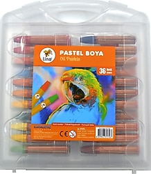 Lino Plastik Kutulu 36'lı Pastel Boya