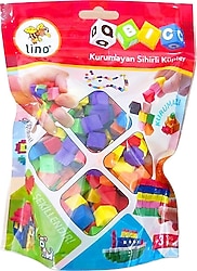 Lino Qbic Kurumayan Sihirli Küpler Kilitli 6 Renk 20 gr Blok Oyuncak