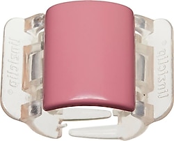 Linziclip Midi Mat Koyu Pembe Toka