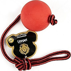 Lion İpli Sert Toplu Köpek Oyuncak - Small