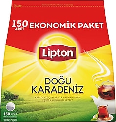 Lipton Doğu Karadeniz 150'li Bergamotlu Demlik Poşet Çay
