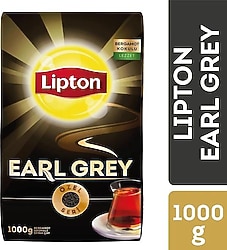 Lipton Earl Grey 1 kg 3'lü Bergamotlu Çay