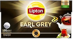Lipton Earl Grey 3.2 gr 100'lü Bergamotlu Demlik Poşet Çay