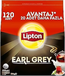 Lipton Earl Grey 384 gr 120'li Demlik Poşet Çay