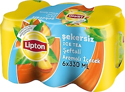 Lipton Ice Tea Light Şeftali 6x330 ml