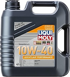 Liqui Moly Leichtlauf Performance 10W-40 4 lt Motor Yağı