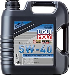 Liqui Moly Leichtlauf Performance 5W-40 4 lt Motor Yağı