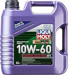 Liqui Moly Synthoil Race Tech GT1 10W-60 4 lt Motor Yağı