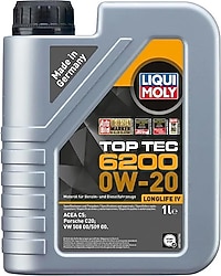 Liqui Moly Top Tec 6200 0W-20 1 lt Motor Yağı