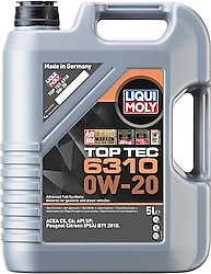 Liqui Moly Top Tec 6310 0W-20 5 lt Motor Yağı