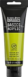 Liquitex Basics 118 ml 218 Light Olive Green Akrilik Boya