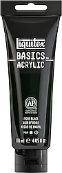 Liquitex Basics 118 ml 244 Ivory Black Akrilik Boya
