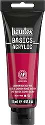 Liquitex Basics 118 ml 311 Cadmium Red Deep Hue Akrilik Boya