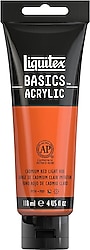 Liquitex Basics 118 ml 510 Cadmium Red Light Hue Akrilik Boya