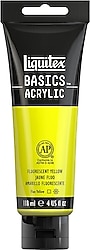 Liquitex Basics 118 ml 981 Fluorescent Yellow Akrilik Boya