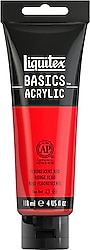 Liquitex Basics 118 ml 983 Fluorescent Red Akrilik Boya