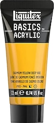 Liquitex Basics 22 ml 163 Cadmium Yellow Deep Hue Akrilik Boya