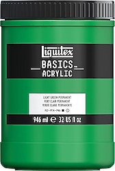 Liquitex Basics 946 ml 312 Light Green Permanent Akrilik Boya