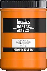Liquitex Basics 946 ml 720 Cadmium Orange Hue Akrilik Boya