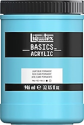 Liquitex Basics 946 ml 770 Light Blue Permanent Akrilik Boya