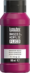 Liquitex Basics Fluid 118 ml 114 Quinacridone Magenta Akrilik Boya