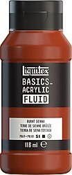 Liquitex Basics Fluid 118 ml 127 Burnt Sienna Akrilik Boya