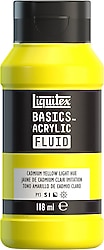Liquitex Basics Fluid 118 ml 159 Cadmium Yellow Light Hue Akrilik Boya