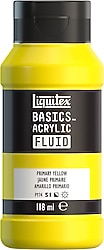 Liquitex Basics Fluid 118 ml 410 Primary Yellow Akrilik Boya
