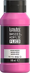 Liquitex Basics Fluid 118 ml 500 Medium Magenta Akrilik Boya