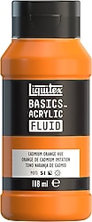 Liquitex Basics Fluid 118 ml 720 Cadmium Orange Hue Akrilik Boya