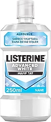 Listerine Advanced White Hafif Tat 250 ml Gargara