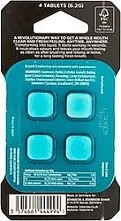 Listerine Go! Tabs Clean Mint 4'lü Çiğneme Tableti