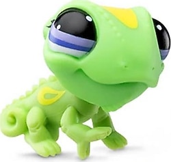 Littlest Pet Shop Minişler S1 Bukalemun Tekli Figür