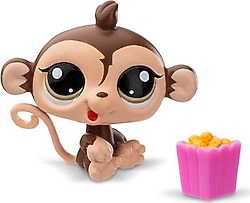 Littlest Pet Shop Minişler S2 Maymun Tekli Figür