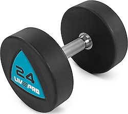 Livepro LP8002 24 kg Poliüretan Dambıl