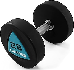 Livepro LP8002 28 kg Poliüretan Dambıl