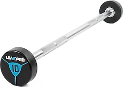 Livepro LP8010 10 kg Poliüretan Barbell