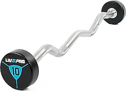 Livepro LP8011 10 kg Poliüretan Z Barbell