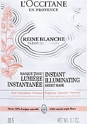 L'Occitane Reine Blanche Aydınlatıcı 20 gr Kağıt Maske