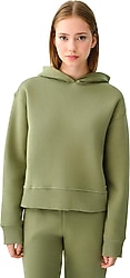 Loft LF2033675 Kapüşonlu Kadın Oversize Sweatshirt