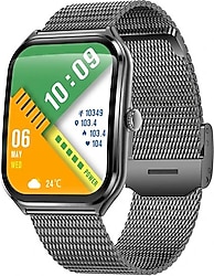 Logia Ultra Thin Edge Siyah Akıllı Saat