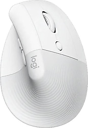 Logitech Lift 910-006475 Beyaz Dikey Sessiz Ergonomik Optik Kablosuz Mouse