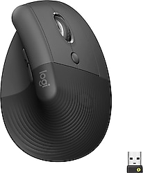 Logitech Lift Dikey Sessiz Ergonomik Optik Kablosuz Mouse