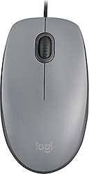 Logitech M110 910-005490 Gri Sessiz Optik Kablolu Mouse