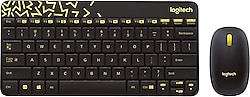 Logitech MK240 920-008215 Siyah TKL Kablosuz Klavye Mouse Seti