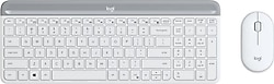 Logitech MK470 920-009436 Beyaz Kablosuz Klavye Mouse Seti