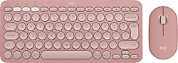 Logitech Pebble 2 Combo 920-012247 Pembe TKL Kablosuz Klavye Mouse Seti