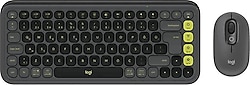 Logitech Pop Icon Combo Kablosuz Klavye Mouse Seti