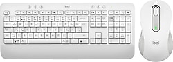 Logitech Signature MK650 920-011028 Beyaz Kablosuz Klavye Mouse Seti
